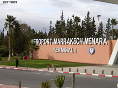 Arrivée Marrakech