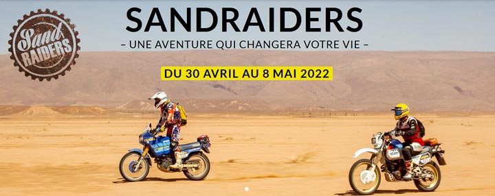 Bannière SandRaiders 2020