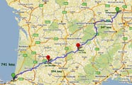 Parcours de liaison 'retour'