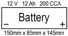 XL 1200V - OEM Battery Caractéristiques générales