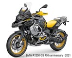 BMW R1250 GS 40th 2021