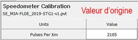 Table Gear/Speedometer Calibration