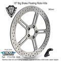 Arlen Ness 15 pouces Big Brake Floating Rotor Kits