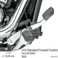 Foot Controls H-D Part 50700061