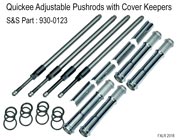 S&S Adjustable Pushrods Kit Part 930-0123