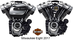 Milwaukee Eight 107 & 114 | Nouveaux moteurs Harley-Davidson 2017