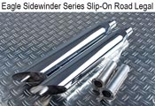 Cobra-Eagle Sidewinder Series Slip-On Road Homologated Chrome | Part 192-8307-347 ou 317