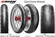 Avon Cobra Chrome Whitewall