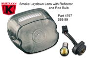 Kuryakyn Laydown Taillight Lenses - 4767