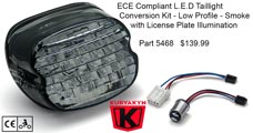 Kuryakyn ECE Compliant LED Taillight Conversion - 5468