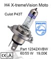 Philips H4 X-tremeVision Moto - 12342XVBW