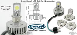 Zodiac Cyron Retrofit LED Bulb for H4 connection - 743294