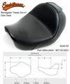 Saddlemen Renegade Heels Down Solo Seat