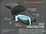 Saddlemen Construction de la selle